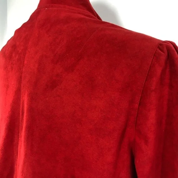 1960s Vintage Philippe Gaultier Faux Suede…